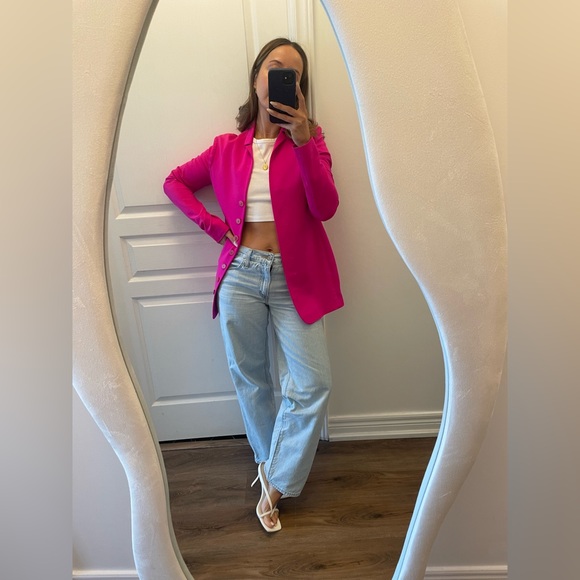 Jill Sander hot pink blazer - Picture 1 of 7